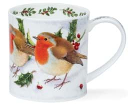 Zeige Details für Dunoon Orkney Festive Birds - Robin by Richard Partis Bild von Dunoon Orkney Festive Birds - Robin by Richard Partis