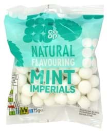 Zeige Details für Co-op Mint Imperials 175g Bild von Co-op Mint Imperials 175g