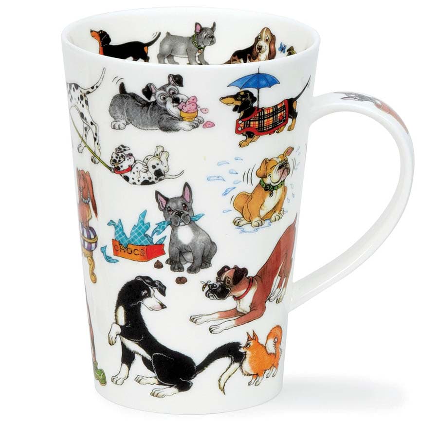 Picture of Dunoon Shetland Mug Barking Mad by Cherry Denman