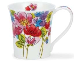 Zeige Details für Dunoon Jura Inky Florals - Pink by Michèle Aubourg Bild von Dunoon Jura Inky Florals - Pink by Michèle Aubourg