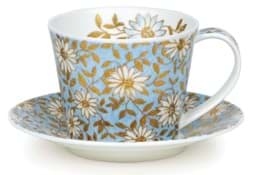 Zeige Details für Dunoon Islay Cup & Saucer Aqua by Jane Fern Bild von Dunoon Islay Cup & Saucer Aqua by Jane Fern