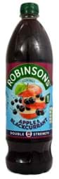 Bild von Robinsons Double Strength Apple & Blackcurrant 1 Litre Sirup