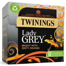 Zeige Details für Twinings Lady Grey Tea 80 Bags 200g Bild von Twinings Lady Grey Tea 80 Bags 200g