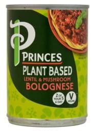 Zeige Details für Princes Plant Based Vegane Bolognese 392g MHD 07/23 Bild von Princes Plant Based Vegane Bolognese 392g MHD 07/23