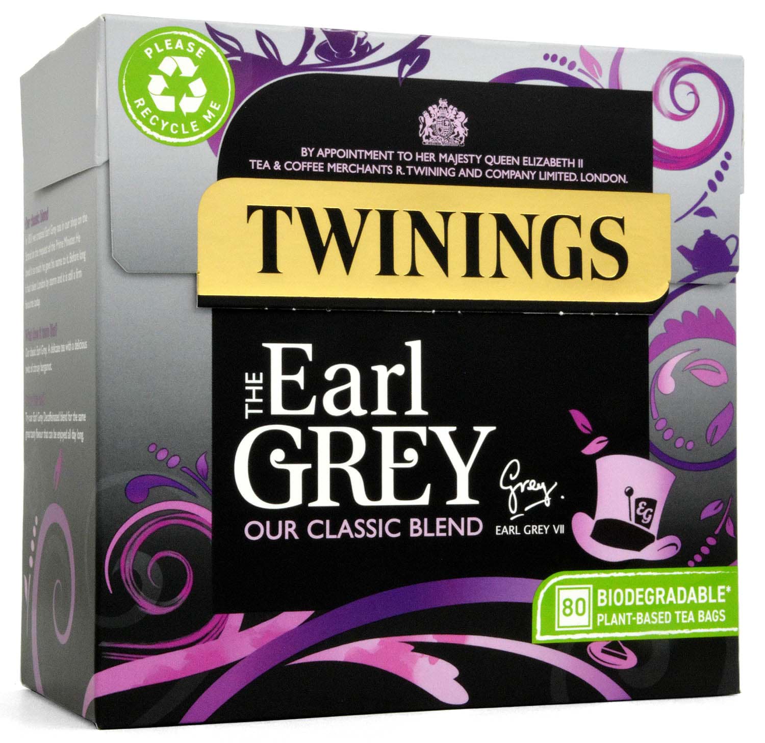 Picture of Twinings Earl Grey 80 Bags 200g