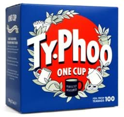 Bild von Typhoo 100 One Cup Tea Bags 200g