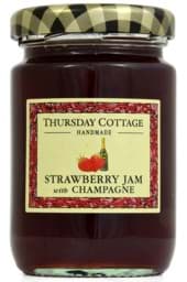 Zeige Details für Thursday Cottage Strawberry Jam with Champagne 112g Bild von Thursday Cottage Strawberry Jam with Champagne 112g
