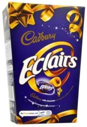 Zeige Details für Cadbury Chocolate Eclairs Box 350g Bild von Cadbury Chocolate Eclairs Box 350g
