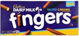 Zeige Details für Cadbury Fingers Salted Caramel 114g Bild von Cadbury Fingers Salted Caramel 114g