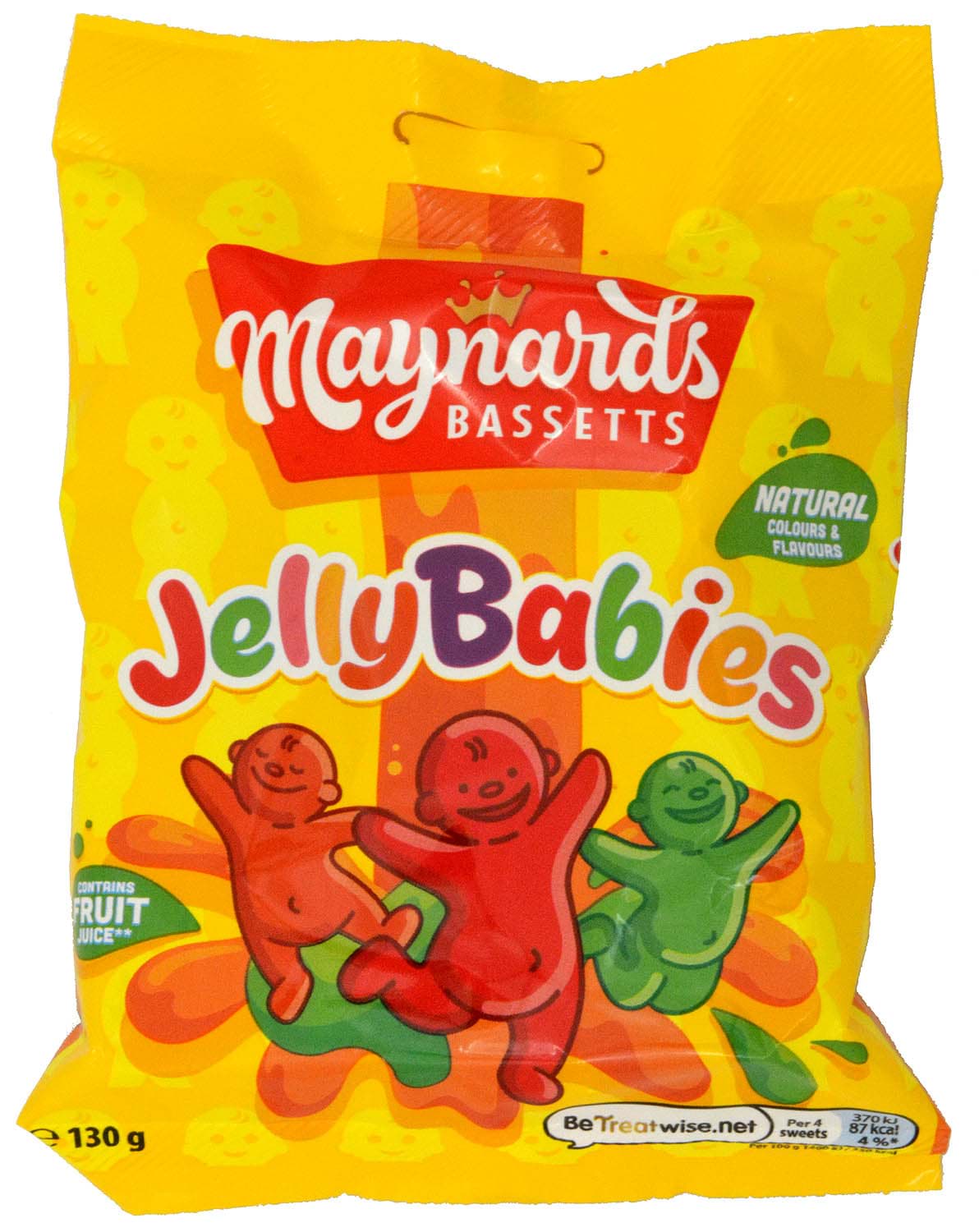Picture of Maynards Bassetts Jelly Babies 130g