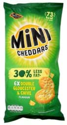 Bild von Jacobs Mini Cheddars Double Gloucester & Chive 6 x 17g