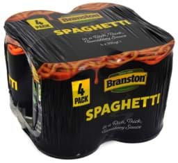Zeige Details für Branston Spaghetti in Tomato Sauce 4 x 395g Bild von Branston Spaghetti in Tomato Sauce 4 x 395g