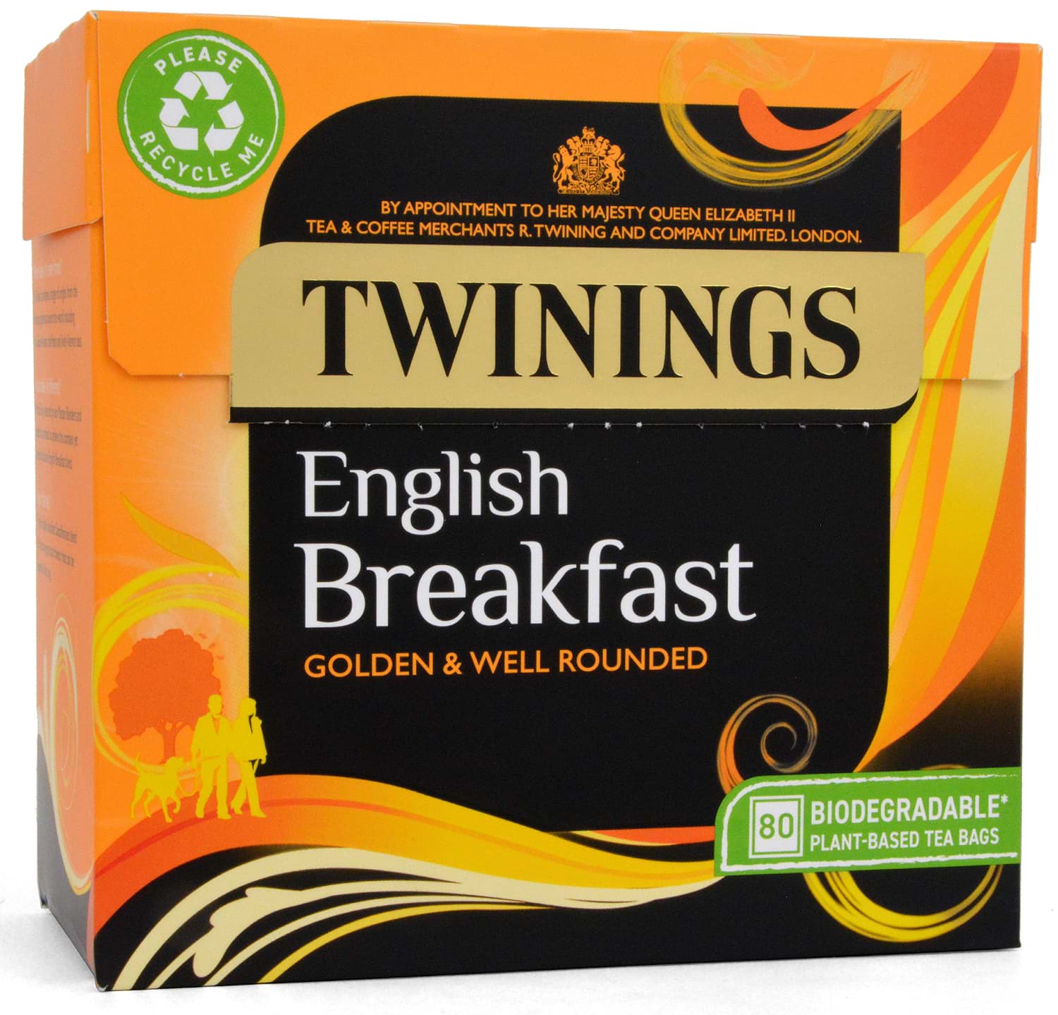Picture of Twinings English Breakfast 80 Teabags 200g