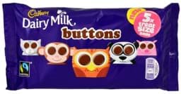 Zeige Details für Cadbury Buttons 5x Treatsize Bag 70g Bild von Cadbury Buttons 5x Treatsize Bag 70g