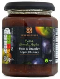 Zeige Details für Co-op Plum & Bramley Apple Chutney 300g Bild von Co-op Plum & Bramley Apple Chutney 300g