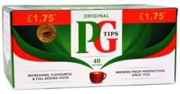 Bild von PG Tips 40 Teebeutel - 116g