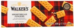 Zeige Details für Walkers Pure Butter Shortbread Fingers 150g Bild von Walkers Pure Butter Shortbread Fingers 150g