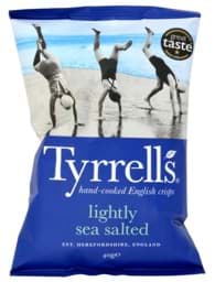 Zeige Details für Tyrrells Lightly Sea Salted Crisps 40g Bild von Tyrrells Lightly Sea Salted Crisps 40g