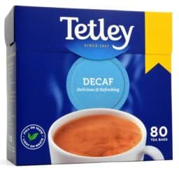 Zeige Details für Tetley Tea 80 Beutel Decaf - 250 g Bild von Tetley Tea 80 Beutel Decaf - 250 g