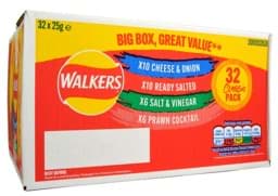 Zeige Details für Walkers 32-er Variety Box Bild von Walkers 32-er Variety Box