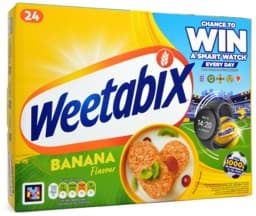 Zeige Details für Weetabix Banana Flavour 24 Biscuits Bild von Weetabix Banana Flavour 24 Biscuits