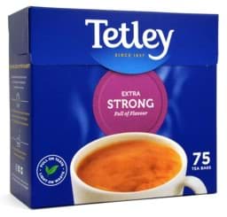 Zeige Details für Tetley Extra Strong 75 Teebeutel 237g Bild von Tetley Extra Strong 75 Teebeutel 237g