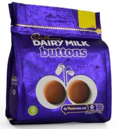 Zeige Details für Cadbury Dairy Milk Buttons 85g Bild von Cadbury Dairy Milk Buttons 85g