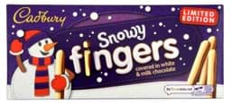 Zeige Details für Cadbury Snowy Fingers 115g Bild von Cadbury Snowy Fingers 115g
