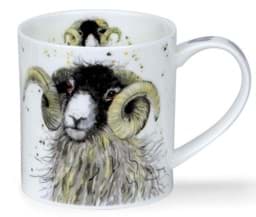 Zeige Details für Dunoon Orkney Shaggy Sheep - Swaledale by Kate Mawdsley Bild von Dunoon Orkney Shaggy Sheep - Swaledale by Kate Mawdsley