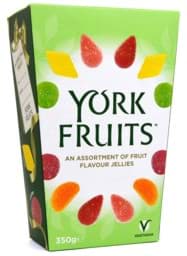 Zeige Details für York Fruits 350g Fruit Flavour Jellies Bild von York Fruits 350g Fruit Flavour Jellies