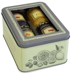 Zeige Details für Thursday Cottage Traditional Preserves Gift Tin 4 x 110-112g Bild von Thursday Cottage Traditional Preserves Gift Tin 4 x 110-112g