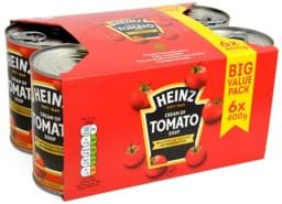 Zeige Details für Heinz Cream of Tomato Soup 6 x 400g Bild von Heinz Cream of Tomato Soup 6 x 400g
