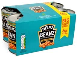 Zeige Details für Heinz Baked Beans 6 x 415g Bild von Heinz Baked Beans 6 x 415g