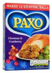Zeige Details für Paxo Chestnut & Cranberry Stuffing 170g Bild von Paxo Chestnut & Cranberry Stuffing 170g