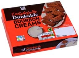 Zeige Details für Co-op Bourbon Creams 300g Sandwich Biscuits Bild von Co-op Bourbon Creams 300g Sandwich Biscuits