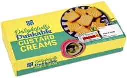 Zeige Details für Co-op Custard Creams 300g Sandwich Biscuits Bild von Co-op Custard Creams 300g Sandwich Biscuits