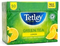 Zeige Details für Tetley Lemon Green Tea 50 Bags Grüner Tee mit Zitrone Bild von Tetley Lemon Green Tea 50 Bags Grüner Tee mit Zitrone