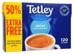 Zeige Details für Tetley Tea 120 Beutel Decaf - 375g Bild von Tetley Tea 120 Beutel Decaf - 375g