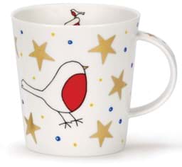 Zeige Details für Dunoon Lomond White Christmas Robin Bild von Dunoon Lomond White Christmas Robin
