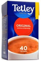 Zeige Details für Tetley Tea 40 Teebeutel - 125g Bild von Tetley Tea 40 Teebeutel - 125g