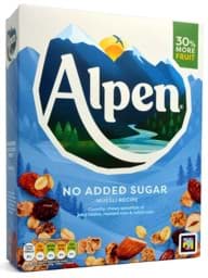 Zeige Details für Alpen Muesli No Added Sugar 550g Bild von Alpen Muesli No Added Sugar 550g