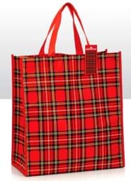 Zeige Details für Royal Stewart Tartan Shopping Bag Bild von Royal Stewart Tartan Shopping Bag