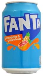 Zeige Details für Fanta Pineapple & Grapefruit 330ml (früher Lilt) Bild von Fanta Pineapple & Grapefruit 330ml (früher Lilt)