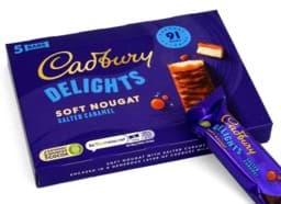 Zeige Details für Cadbury Delights Soft Nougat Salted Caramel 5 x 22g Bild von Cadbury Delights Soft Nougat Salted Caramel 5 x 22g