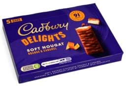 Zeige Details für Cadbury Delights Soft Nougat Orange and Caramel 5 x 22g Bild von Cadbury Delights Soft Nougat Orange and Caramel 5 x 22g
