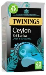 Zeige Details für Twinings Ceylon/Sri Lanka 40 Tea Bags - 100g Bild von Twinings Ceylon/Sri Lanka 40 Tea Bags - 100g