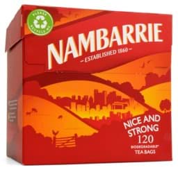 Zeige Details für Nambarrie 120 Teebeutel - 348g Bild von Nambarrie 120 Teebeutel - 348g