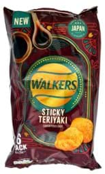 Zeige Details für Walkers Sticky Teriyaki Flavour Crisps 6 x 25g Bild von Walkers Sticky Teriyaki Flavour Crisps 6 x 25g