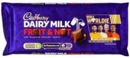 Zeige Details für Cadbury Dairy Milk Fruit & Nut Chocolate 180g Bild von Cadbury Dairy Milk Fruit & Nut Chocolate 180g