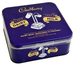 Zeige Details für Cadbury Dairy Milk Mixed Chunks Tin 360g Bild von Cadbury Dairy Milk Mixed Chunks Tin 360g